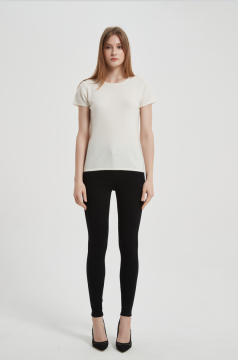 Women Recycled Cashmere Tshirt