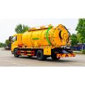 Suction-type sewer scavenger vacuum sewage suction truck