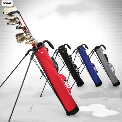 Upgraded 9 Golf Clubs Bag Nylon Material Waterproof Ultralight Frame Portable Golf Sports Carry Bag With Bracket Gun Golf Bags