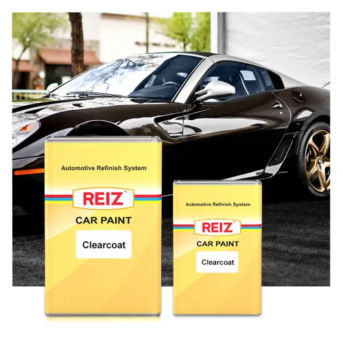Reiz High Performance Adhesive Car Paint Crystal Silver Basecoat Color