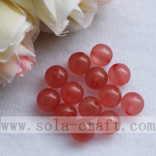 Popular Mixed Colors Acrylic Round luminous Beads