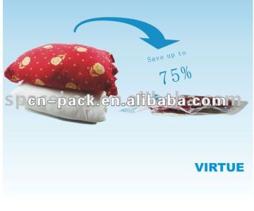 Transparent Plastic Travel Vacuum Bag