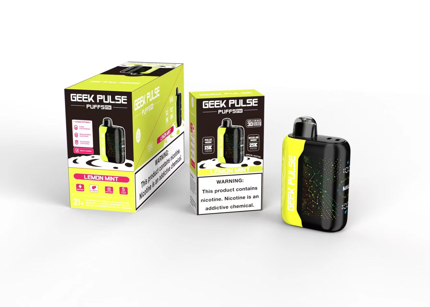 USA Geek Pulse 25000 isapan vape
