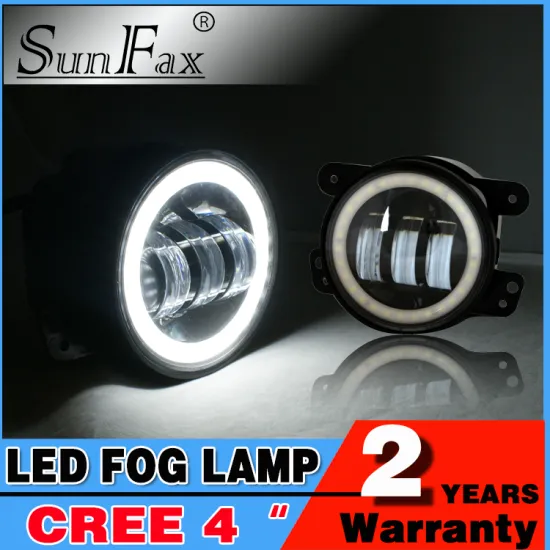 Factocy price! 4" 30w jeep wrangler led fog lights, led jeep fog light
