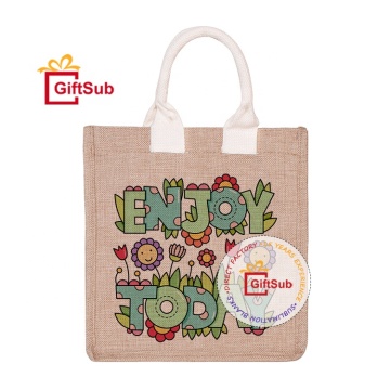 Customizable Linen and Jute Tote Bags: Eco-Friendly Sublimation Options