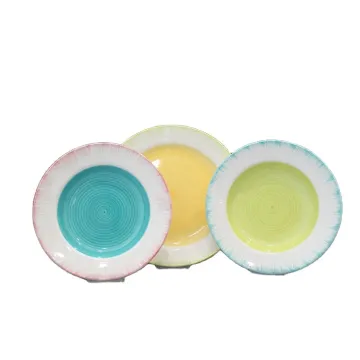 Wholesale Customized Hand Painting Plates Porcelain Dinner