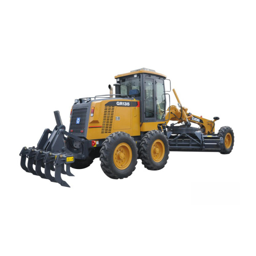 GR135 mengartikulasikan mesin motor grader 140hp