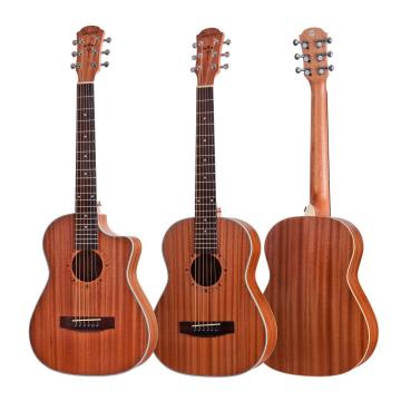 Guitarra acústica sapele de 34 pulgadas al por mayor