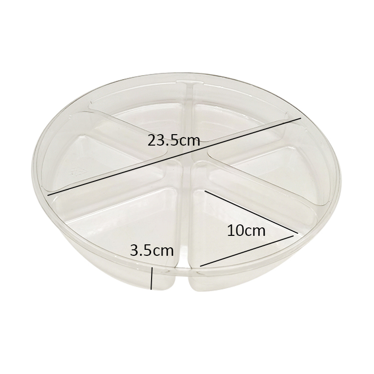 Transparent PET Nut Blister Inner Tray with Lid
