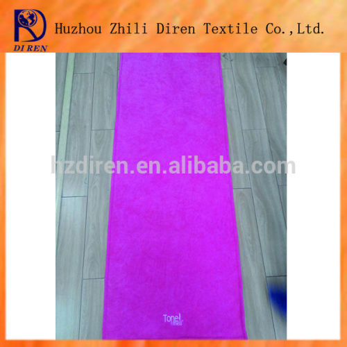 microfiber yoga towel non slip towel sheets/ yoga towel mats