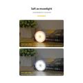 LED Motion Sensor Night Lights USB Rechargeable Bedroom Wall Lamp Stairs Intelligent Body Light Induction Lamps Bedroom Washroom