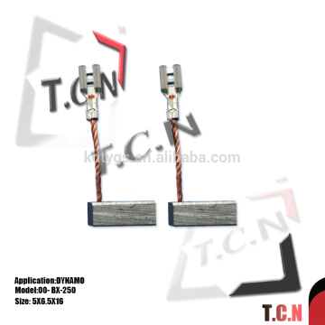 (00-BX-250) carbon brush for dynamo,MORGAN GRADE