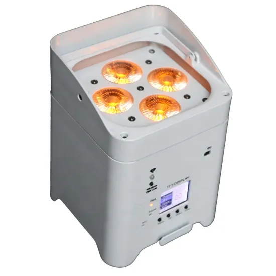 SKYART 6-in-1 DMX WiFi RGBWA+UV Uplight with Remote