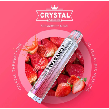 Strawberry Mango Ske Crystal 600 sbuffo VAPE MOSTERIORE VITALE