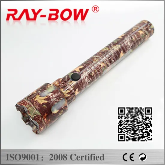 TD3102 3D-Cell 3W High Power Rechargeable LED Flashlight