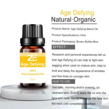 Agefying de idade A aromaterapia com óleo essencial para cuidados com a pele