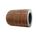 3D wood grain coated aluminium sheet in coil