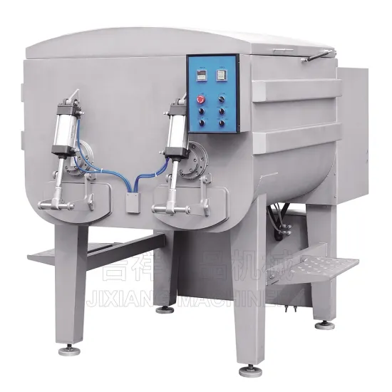 Big Capacity 304 Stainless Steel Vacuum Manual Meat Mixer for Sausage Production Line