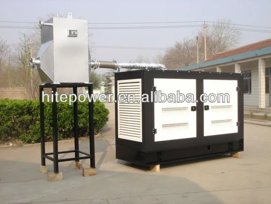 Made in China 50kw LPG electric generators with silent canopy and CHP