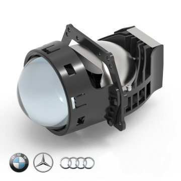 Customized LED Projector Lens with Bi-LED and Low Beam 5500K Aluminum Chips