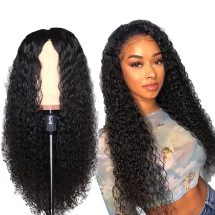 Rebecca Fashion T Part Lace Human Hair Wig Brazilian 5x5 HD Straight Lace Front Wig Closure Smooth Wig