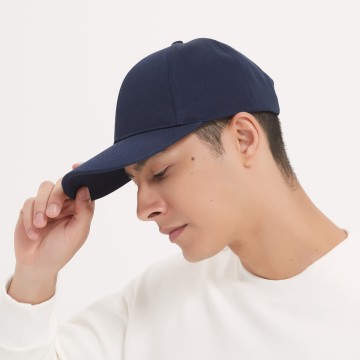 Navy Color EMF Protection Cap with Silver Coated Fiber Shielding