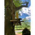 Eastommy hot selling Squirrel Feeders, squirrel picnic table feeder, squirrel feeder picnic table