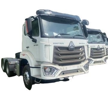 China Sinotruck ใหม่ Howo 380hp/400hp 6x4 รถแทรกเตอร์ 10 ล้อและรถพ่วงขายสำหรับขาย