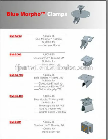 standing seam clamp