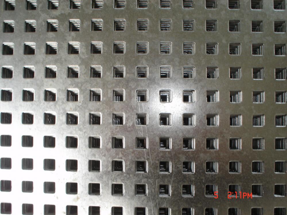 Perforated metal