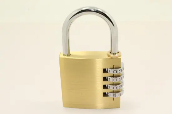 Nice Solid Brass Combination Lock
