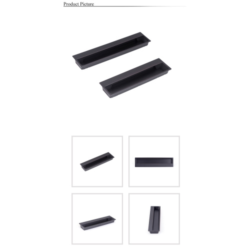 Recessed handle pull 5 inch