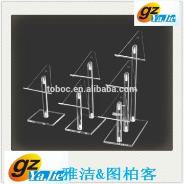 factory direct sale acrylic display stand handbag display/acrylic product