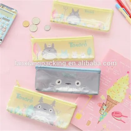 Custom PVC Brand Pouch Bag Zipper,Magic Plastic Bag Zip
