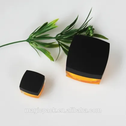 5g 15g 30g 50g acrylic square shape little komax plastic containers cosmetic