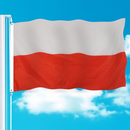 Polyester Poland Flags 3x5