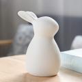 Ceramic White Rabbit Easter Decor