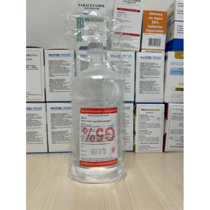 حقن الدواء 5% جلوكوز 500 مل