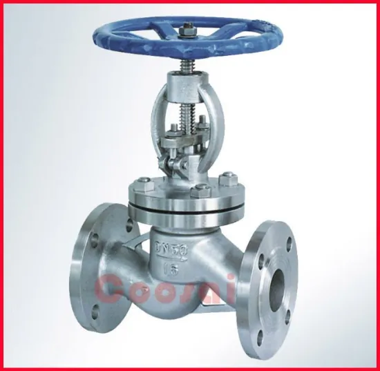 Steam duplex steel globe valve