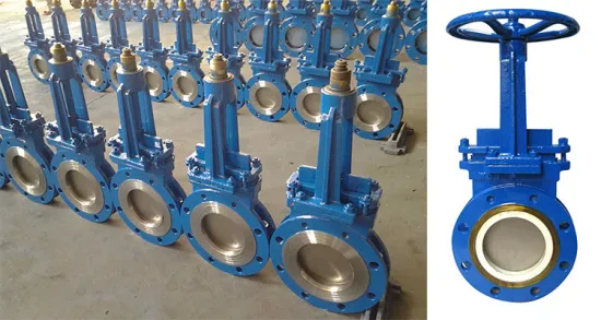 Flange  type knife gate valve