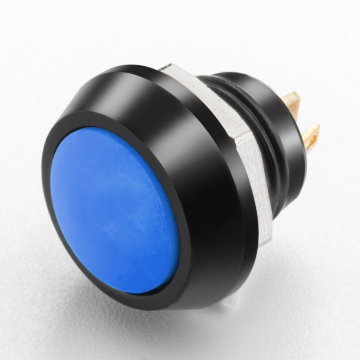 12 mm 22 mm IP67 DC verlichte waterdichte vergrendeling metalen drukknopschakelaars