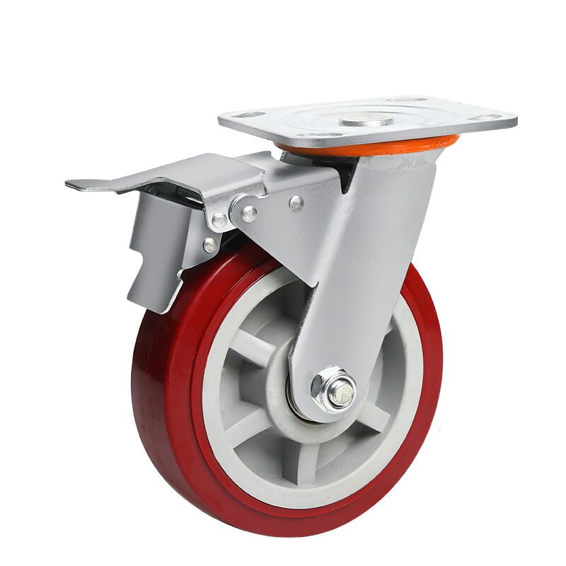 Heavy Duty Cast Iron Core Caster Wheels