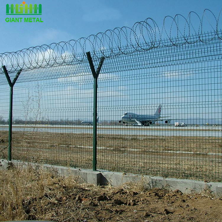 High Security Y Post Airport Wire Mesh Fence