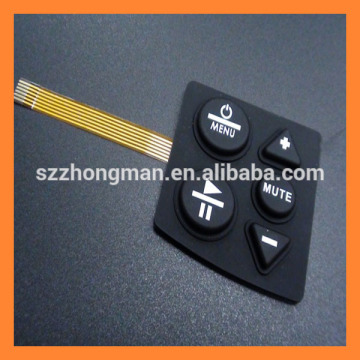 silicone switch cover silicone rubber membrane switch