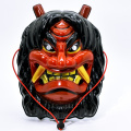 Máscara tradicional japonesa de PVC Red Oni Demon