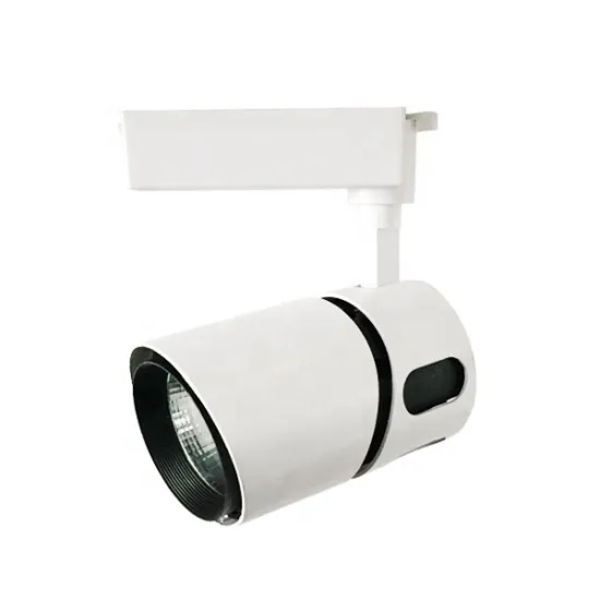 White and Black Fashion Design Aluminum Lens 20W LED Track Light COB for Gallery Shop Window