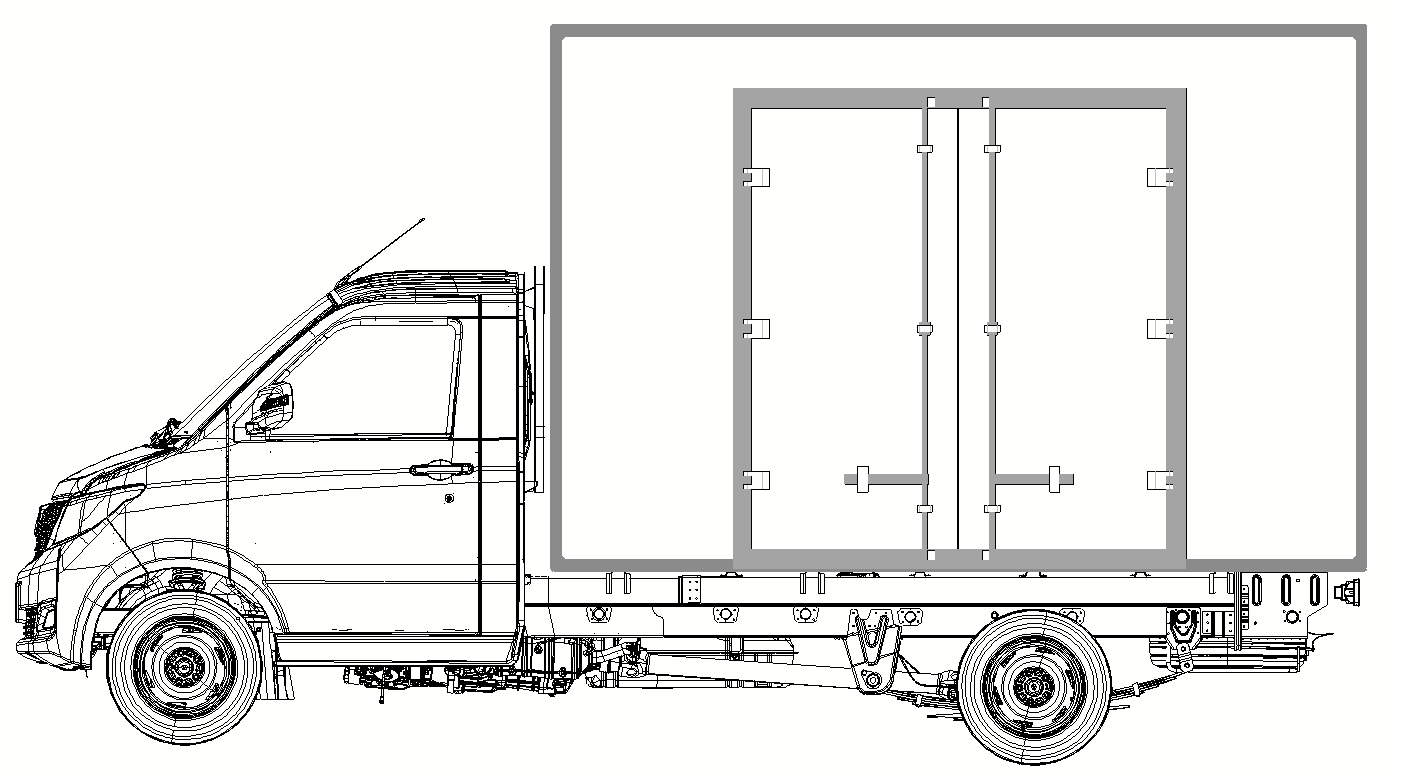 شاحنة التبريد الذكية المعيارية القابلة للتخصيص للطاقة الجديدة لرابطة أمم جنوب شرق آسيا
