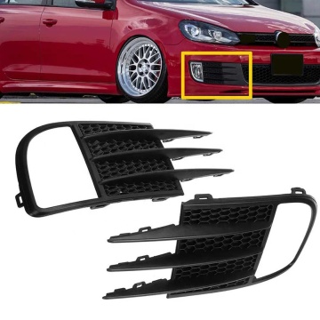 VW वोक्सवैगन गोल्फ 6 MK6 VI GTI R R20 ABS (2009-2013) के लिए फॉग लैंप शेड्स और आइब्रो