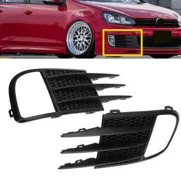 Fog Lamp Shades and Eyebrows for VW Volkswagen Golf 6 MK6 VI GTI R R20 ABS (2009-2013)