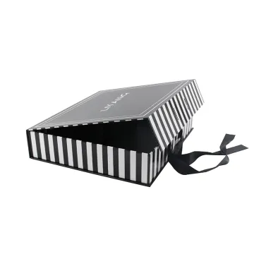 Custom High-End Magnetic Closure Flip Creative Packaging